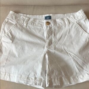 Jag Jeans White Bermuda Shorts Classic Summer Style